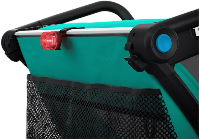 Дитяча коляска Thule Chariot Lite Double (Blue Grass-Black) 10203007 670:500 - Фото 5