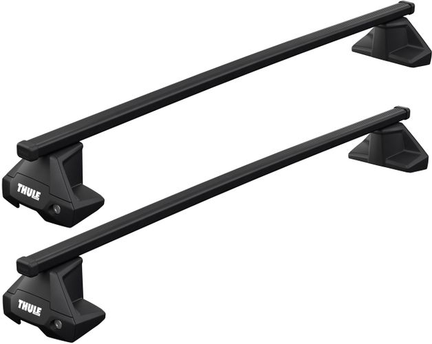 Naked roof rack Thule Squarebar Evo for Citroen C1 (mkII)(5 door); Peugeot 108 (mkI)(5 door); Toyota Aygo (mkII)(5 door) 2014→ 670:500 - Фото 3