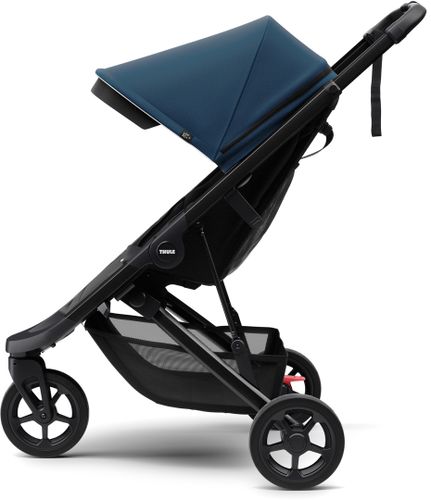 Детская коляска Thule Spring (Black / Majolica Blue) 670:500 - Фото 2