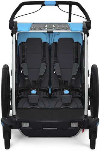 Детская коляска Thule Chariot Sport Double (Blue-Black) 10201003 670:500 - Фото 4