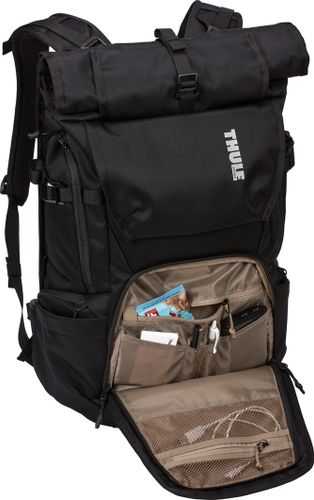 Thule Covert DSLR Rolltop Backpack 32L (Black) 670:500 - Фото 14