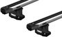 Fix point roof rack Thule Slidebar Evo for Mercedes-Benz C-Class (W204)(with glass roof) 2007-2014