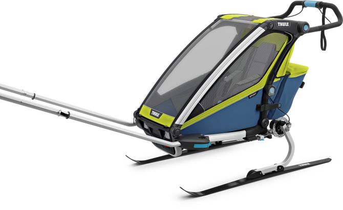 Дитяча коляска Thule Chariot Sport Single (Chartreuse-Mykonos) 10201014 670:500 - Фото 9