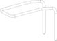 Metal bar 52858 (RideAlong Lite, Yepp Nexxt Maxi FM)