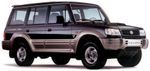  5-doors SUV from 1997 to 2003 rain gutters