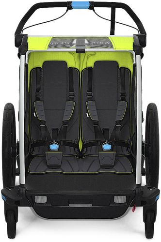 Дитяча коляска Thule Chariot Sport Double (Chartreuse-Mykonos) 10201004 670:500 - Фото 4