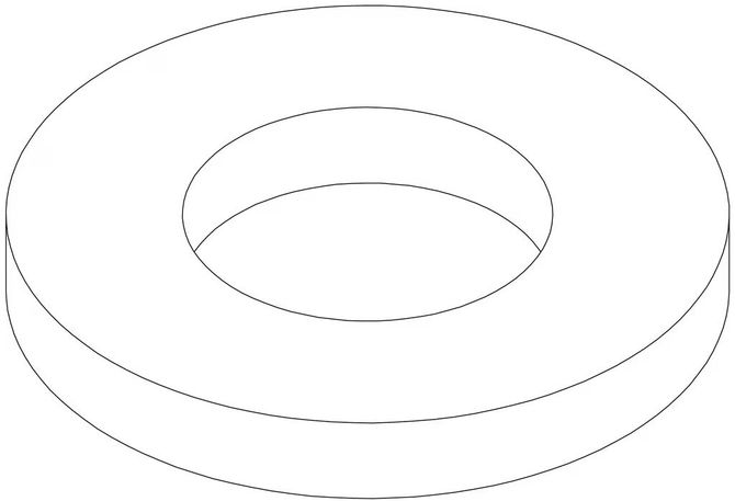 Washer (8,4x21x4 mm) 50640 (EuroRide) 670:500 - Фото