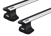 Naked roof rack Thule Wingbar Evo for Chevrolet Silverado (mkIV); GMC Sierra (mkV)(crew & double cab) 2019→