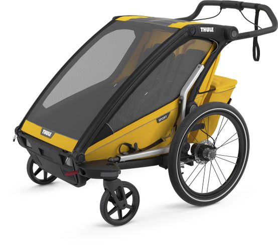 Дитяча коляска Thule Chariot Sport Double (Spectra Yellow) 670:500 - Фото 3