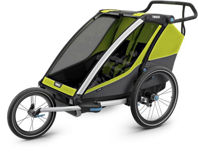 Дитяча коляска Thule Chariot Cab Double (Chartreuse) 10204003 670:500 - Фото 7